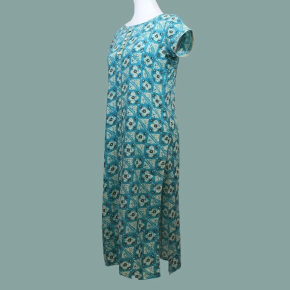 Blue and Cream Printed Kurta Design | Muvvas Boutique - Picture 10 of 10
